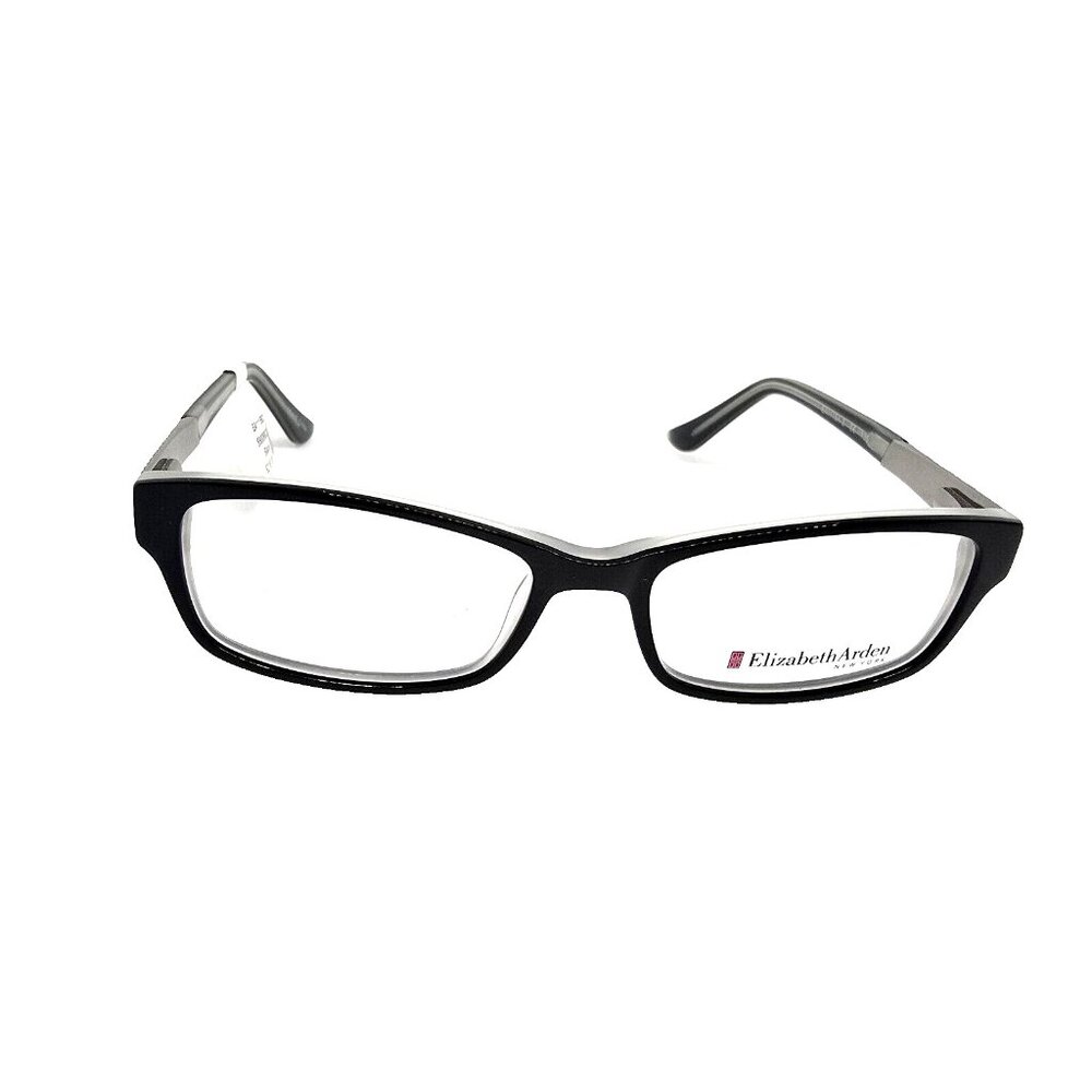 Elizabeth Arden Eyeglass Frames Unisex 52-16-135 Black New EA 1115 A-2